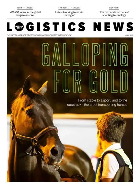 Cover of Logistics News, April 2018