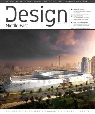 Cover of Design Middle East, June 2017
