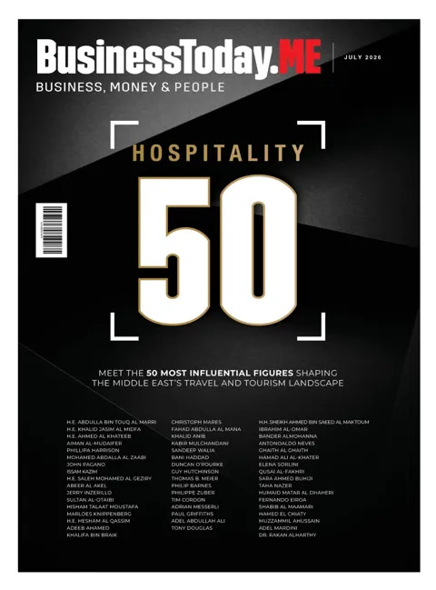 Cover of BusinessToday Middle East, July 2026