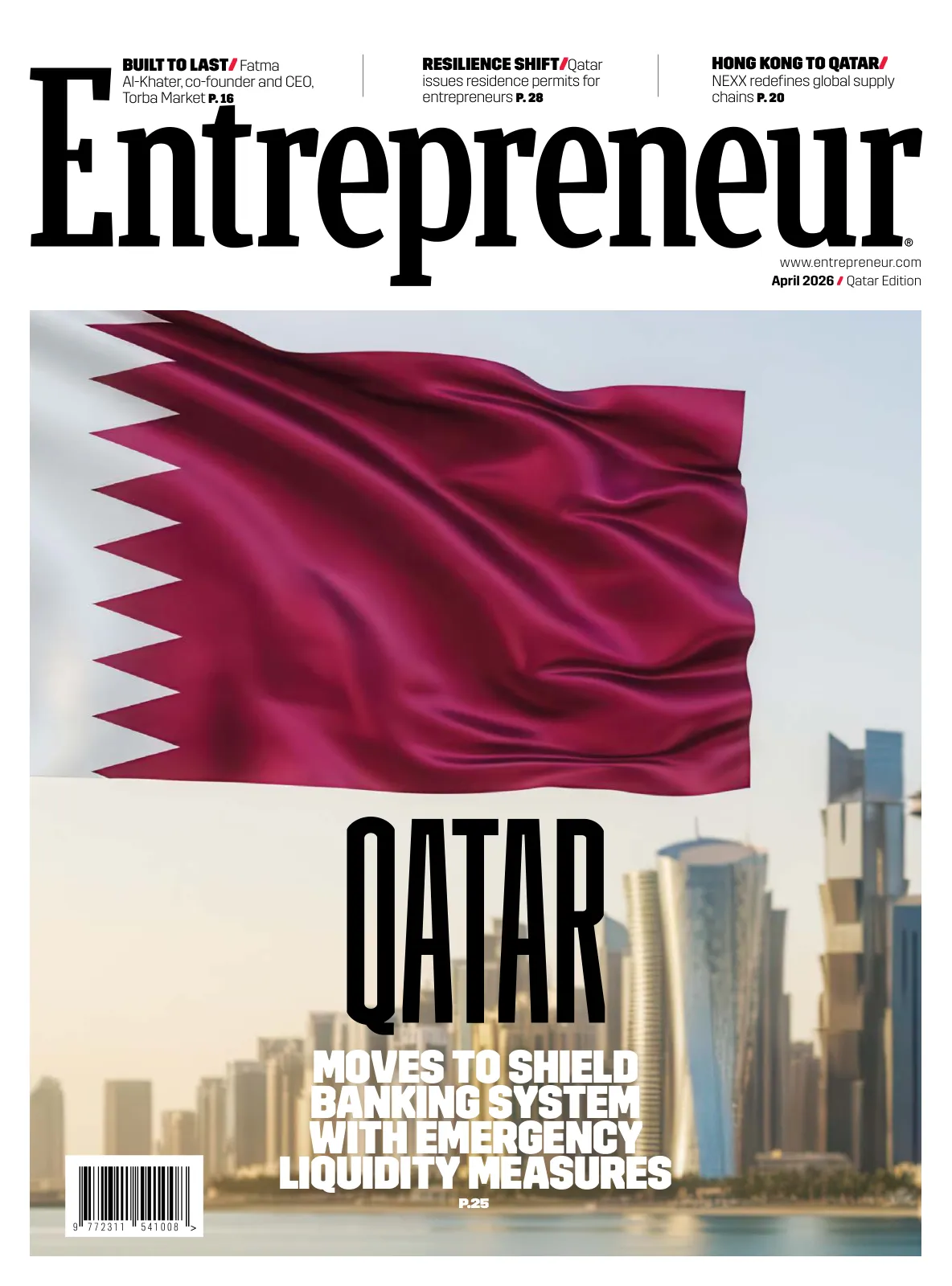 Cover of Entrepreneur Qatar, April 2026