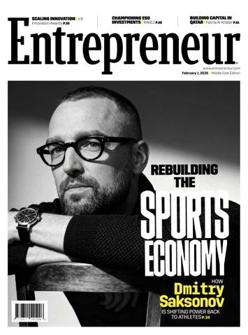 Cover of Entrepreneur Middle East, February 1, 2026