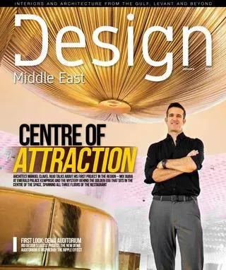 Cover of Design Middle East, January 2019