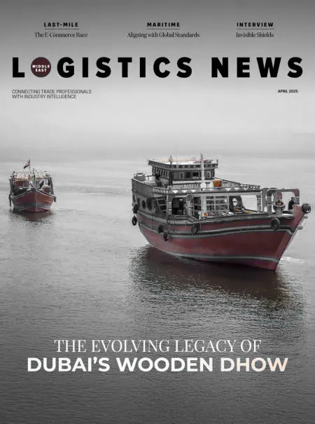 Cover of Logistics News, April 2025