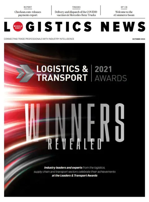 Cover of Logistics News, Published October 2021