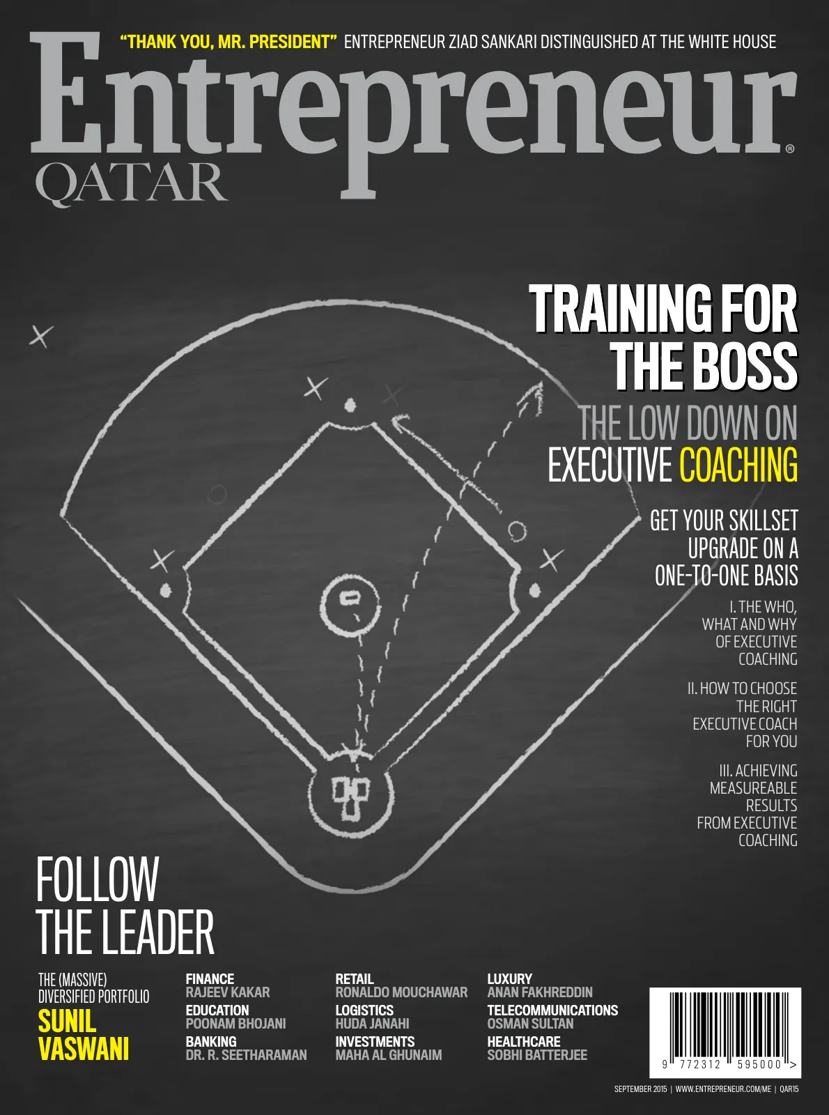 Cover of Entrepreneur Qatar, September 2015