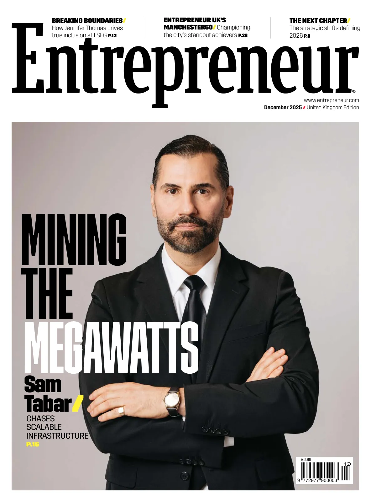Cover of Entrepreneur UK, December 2025