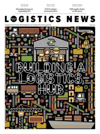 Cover of Logistics News, April 2016