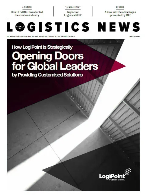 Cover of Logistics News, March 2020