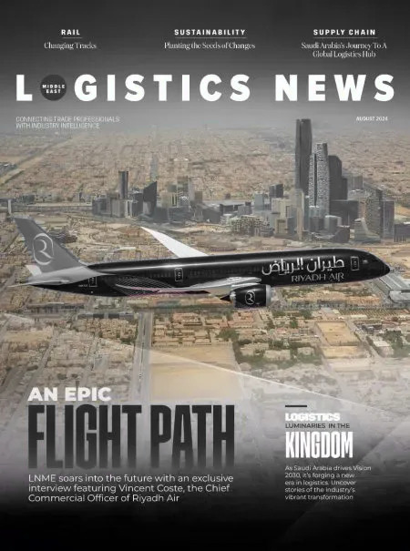 Cover of Logistics News, August 2024
