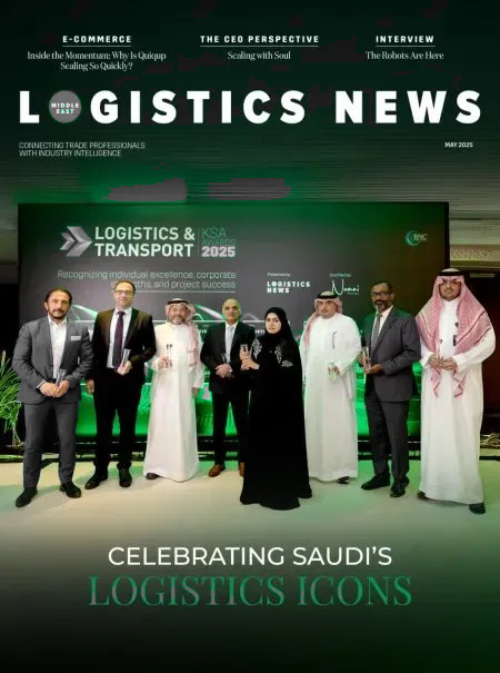Cover of Logistics News, May 2025