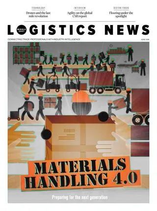 Cover of Logistics News, June 2016