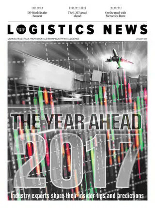 Cover of Logistics News, January 2017