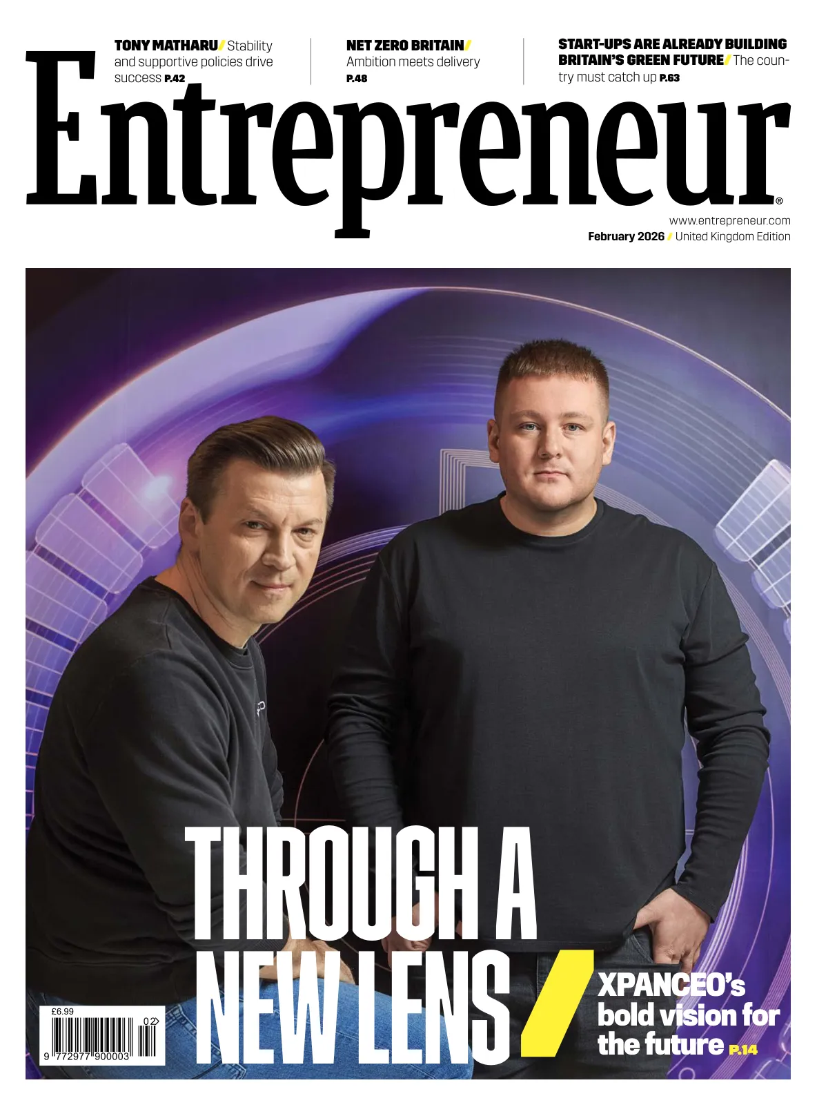 Cover of Entrepreneur UK, February 2026