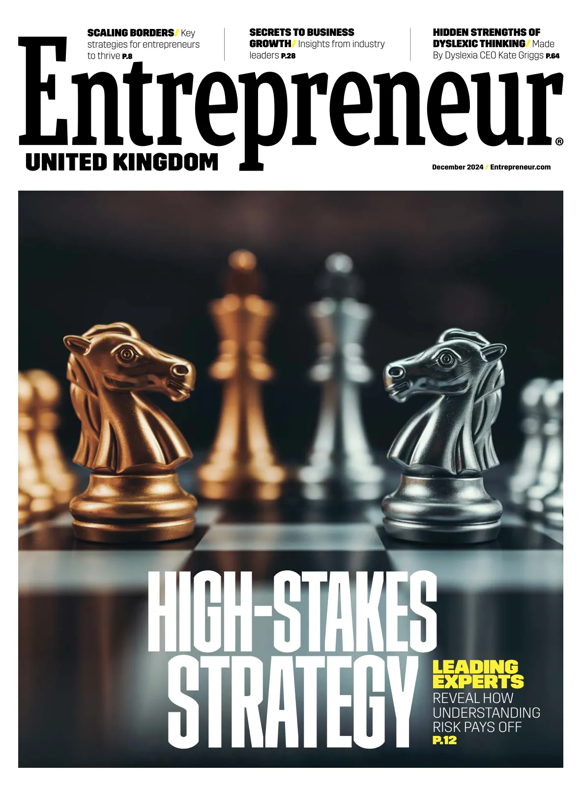 Cover of Entrepreneur UK, December 2024