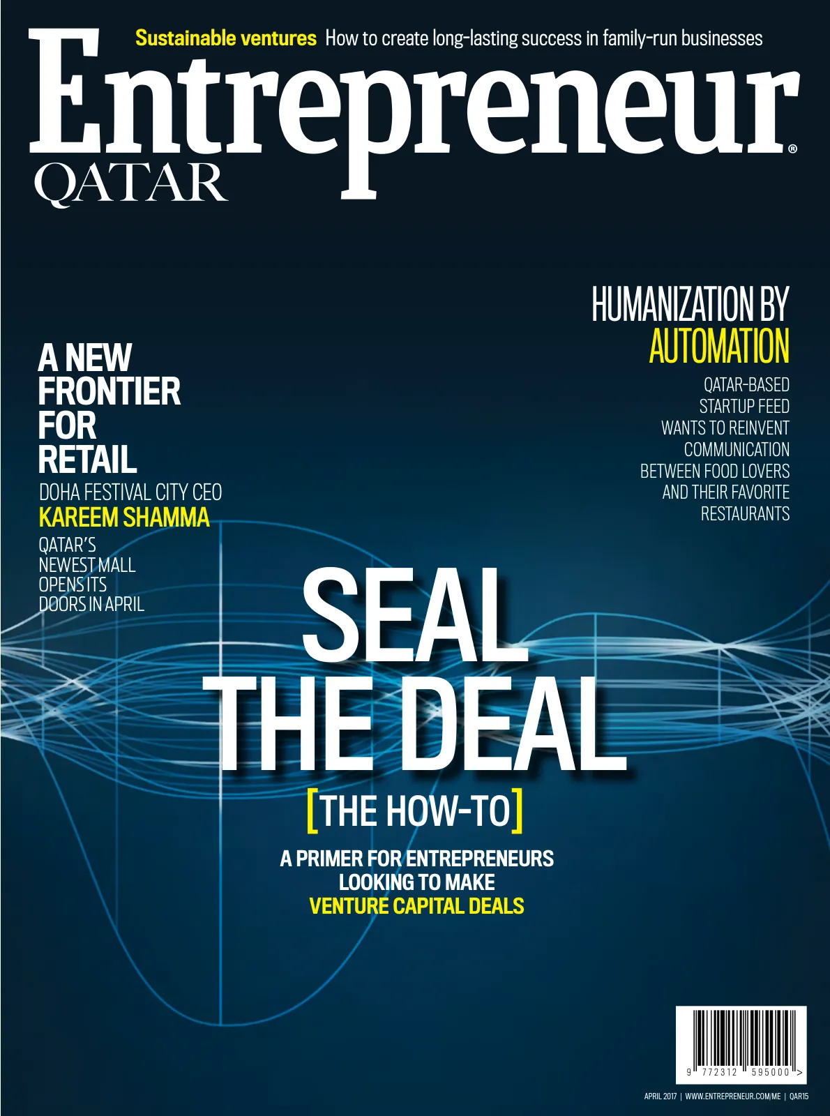 Cover of Entrepreneur Qatar, April 2017