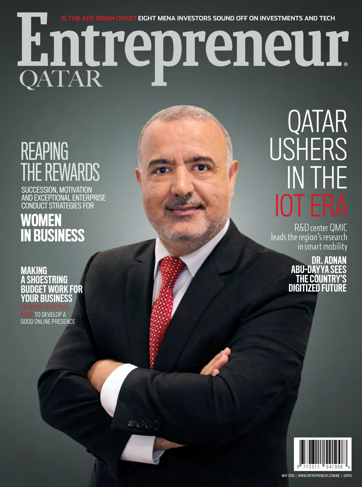 Cover of Entrepreneur Qatar, May 2016