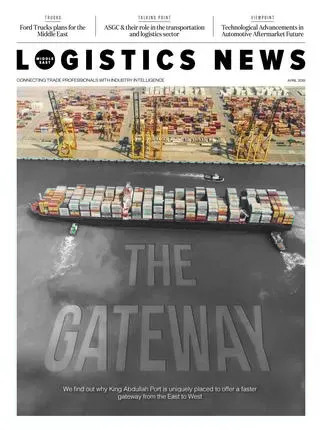Cover of Logistics News, April 2019