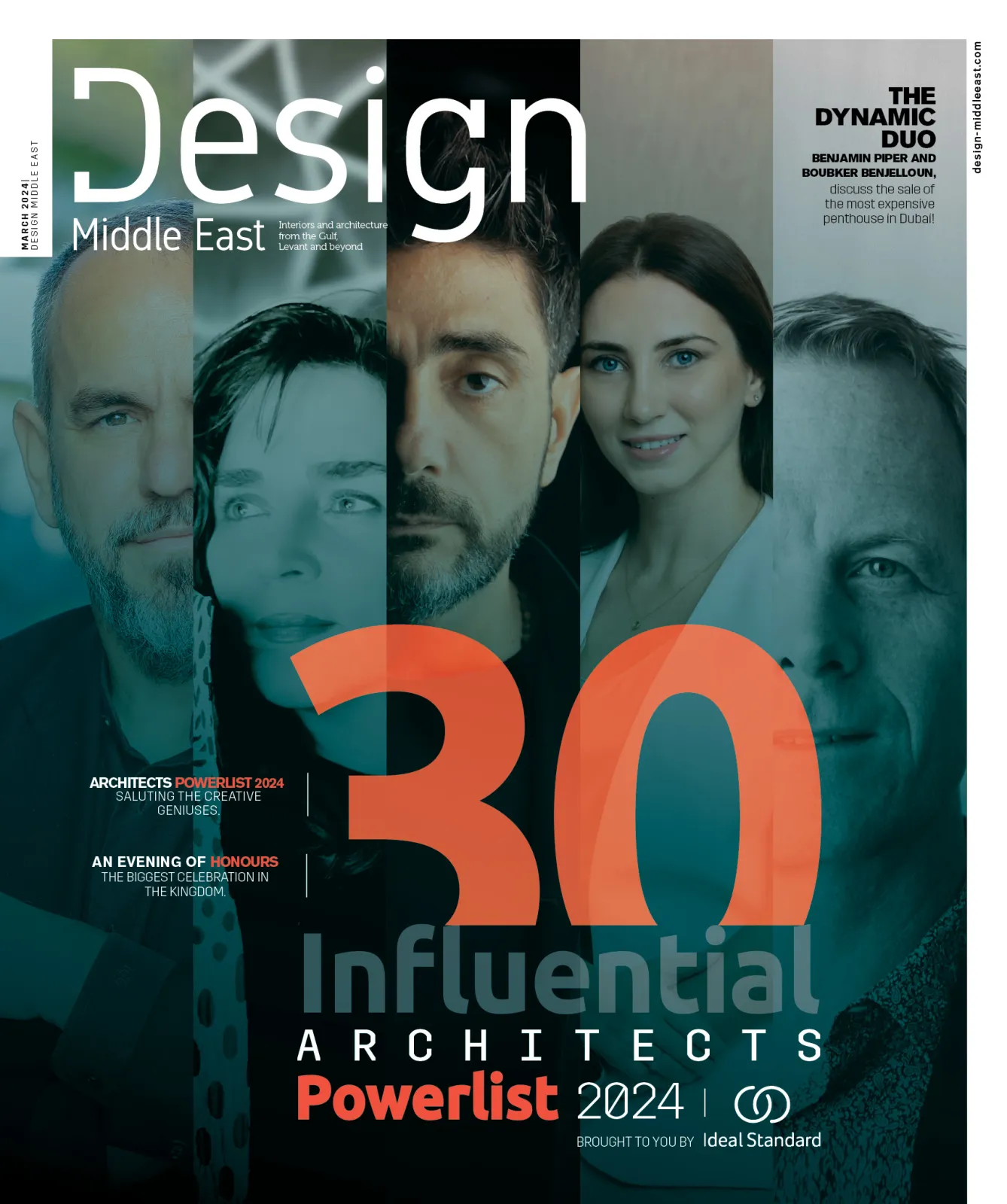 Cover of Design Middle East, March 2024