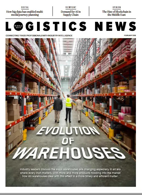 Cover of Logistics News, February 2019