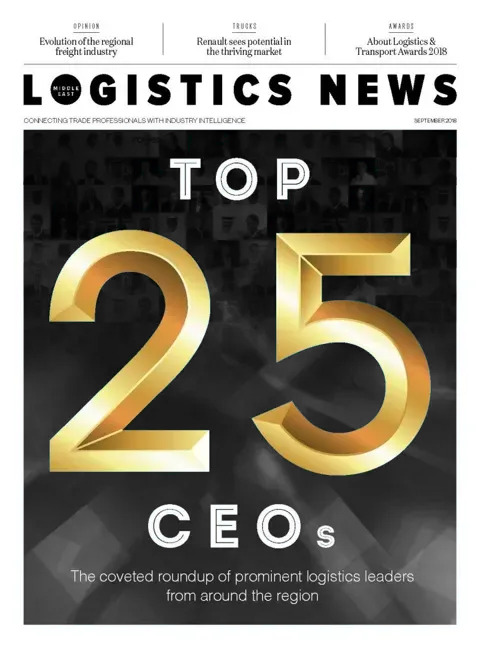 Cover of Logistics News, September 2018