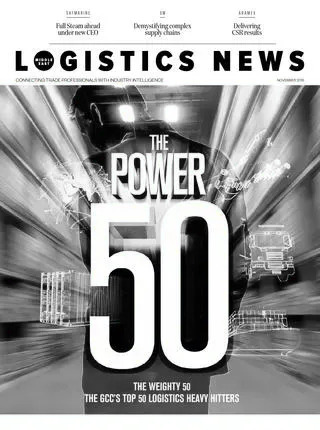 Cover of Logistics News, November 2015