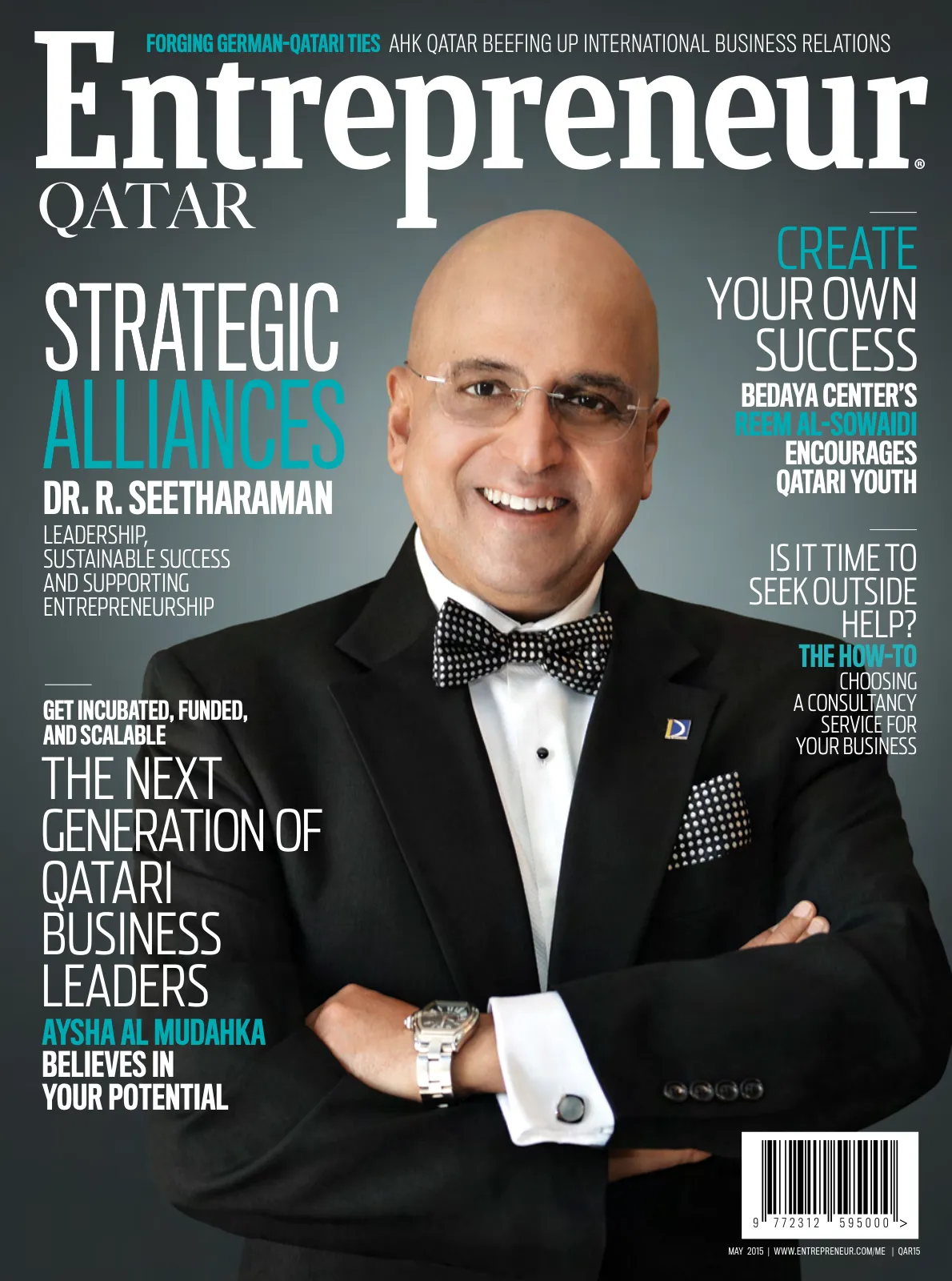 Cover of Entrepreneur Qatar, May 2015