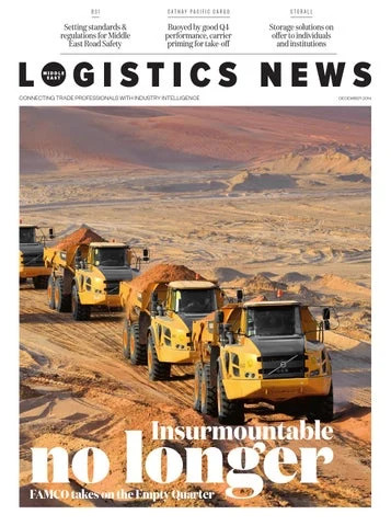 Cover of Logistics News, Published December 2014