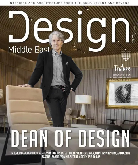 Cover of Design Middle East, May 2020