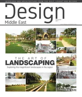 Cover of Design Middle East, November 2017