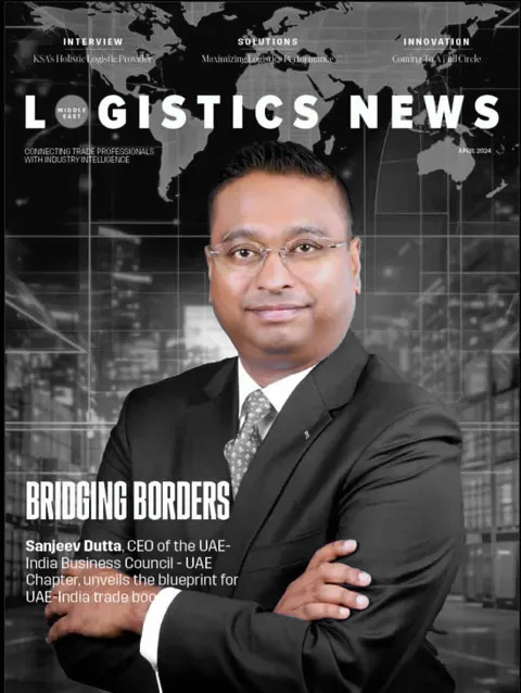 Cover of Logistics News, April 2024