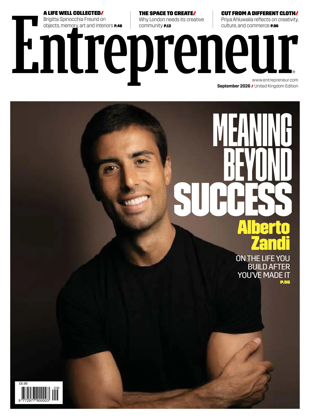 Cover of Entrepreneur UK, September 2026