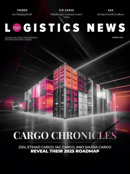 Cover of Logistics News, January 2025