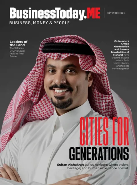 BusinessToday Middle East cover, November 2025