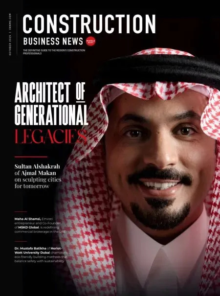 Cover of Construction Business News, October 2025