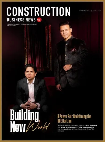 Cover of Construction Business News, September 2025