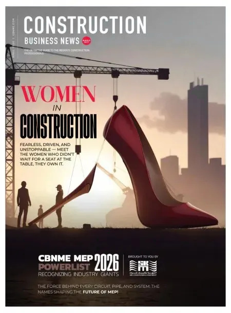 Cover of Construction Business News, April 2026
