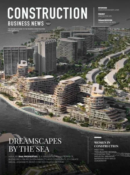 Cover of Construction Business News, February 2025
