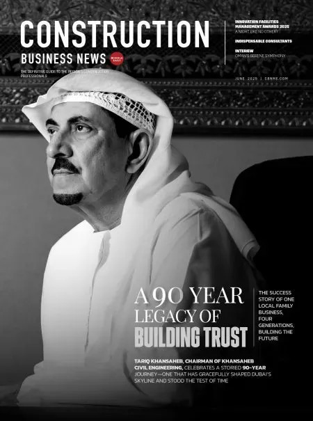 Cover of Construction Business News, June 2025