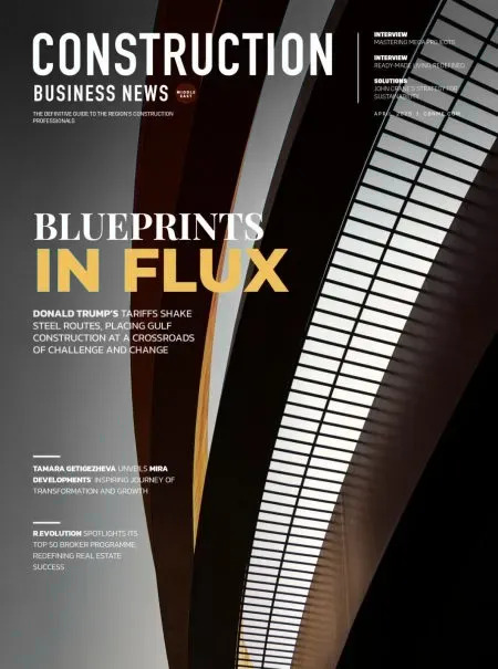 Cover of Construction Business News, April 2025