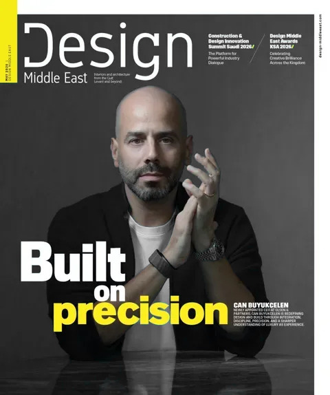 Cover of Design Middle East, May 2026