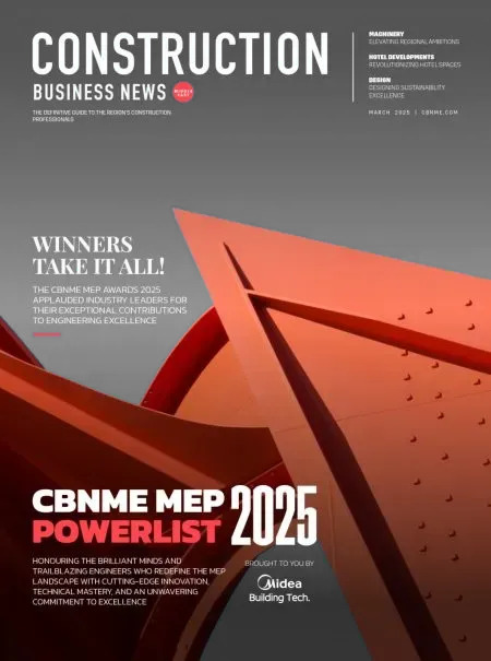 Cover of Construction Business News, March 2025