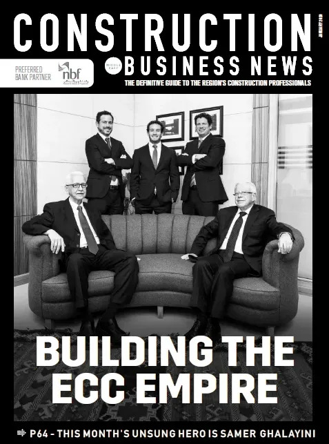 Construction Business News cover, January 2020