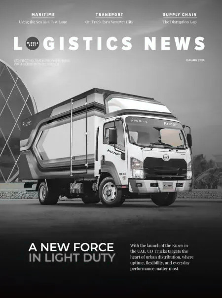 Cover of Logistics News, January 2026
