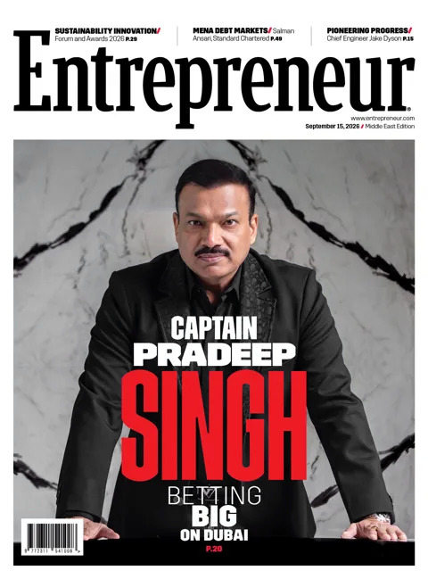 Cover of Entrepreneur Middle East, 15 September 2026