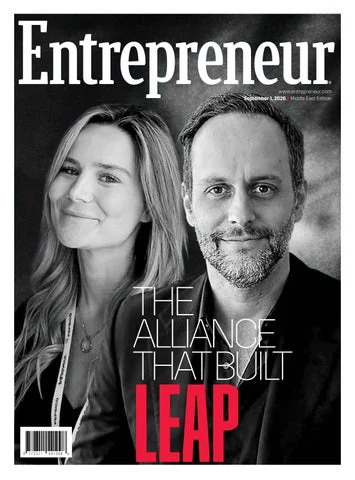 Cover of Entrepreneur Middle East, published August 2026: Special edition: LEAP KSA 2026