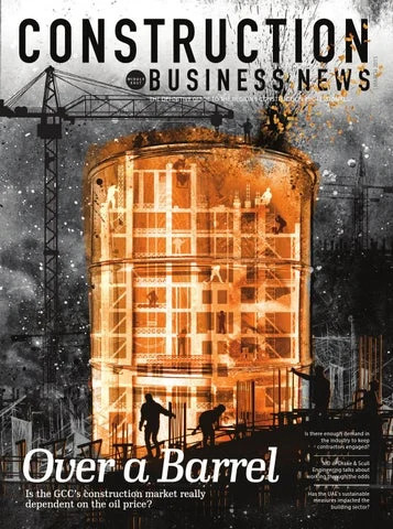 Construction Business News cover, March 2015
