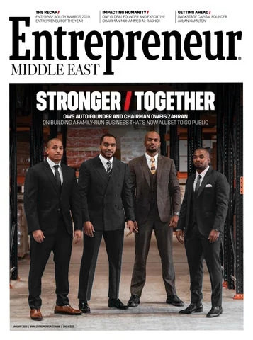 Entrepreneur Middle East cover, January 2020