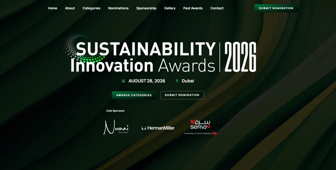Sustainability Innovation Awards 2026 event photograph