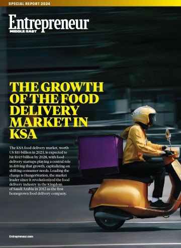 Cover of The Growth of the Food Delivery Market in KSA