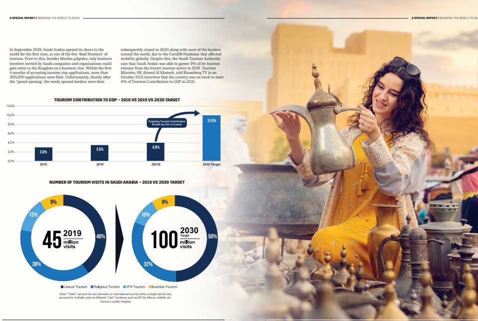 Bringing the World to Saudi: inside page 2